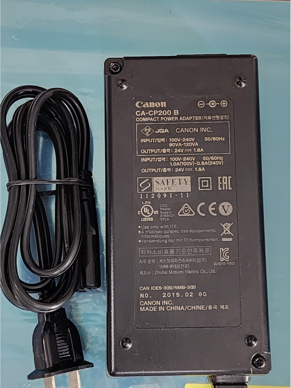 Canon CA-CP200B Compact Power Adapter With Cords Genuine OEM